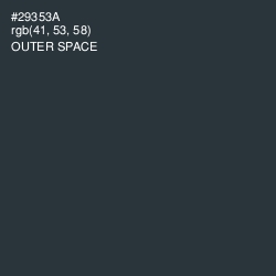 #29353A - Outer Space Color Image